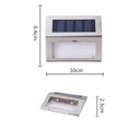 thumbnail image 4 of lámpara solar LED Conveniente para Escaleras Pasillo Accesorios de Blanco Cola Luces de las escaleras, 4 of 8
