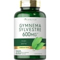 thumbnail image 1 of Gymnema Sylvestre 600mg 200 cápsulas apoyo control azúcar, 1 of 7