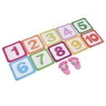 thumbnail image 1 of Children Room Wall Ground Decoration, Environmental Protection Durable Easy Remove Game Floor Sticker  For Nursery Day Care Area For Classroom, 1 of 8