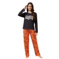 thumbnail image 2 of Pajamas 2 PC Set Halloween Flannel Pajama Long Sleeve Top With Pants Comfy Sleepwear Loungewear For Fall Winter Season, 2 of 9