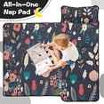 thumbnail image 4 of Pioneer Flower Floral Print Pattern Toddler Nap Mats for Kids Preschool,Sleeping Mat Bag or Kids,Toddler Sleeping Bag,Toddler Nap Mat or Daycare, 4 of 6