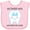 AD-Pink, variant on Inktastic Dentist Rocks Tooth Boys or Girls Baby Bib