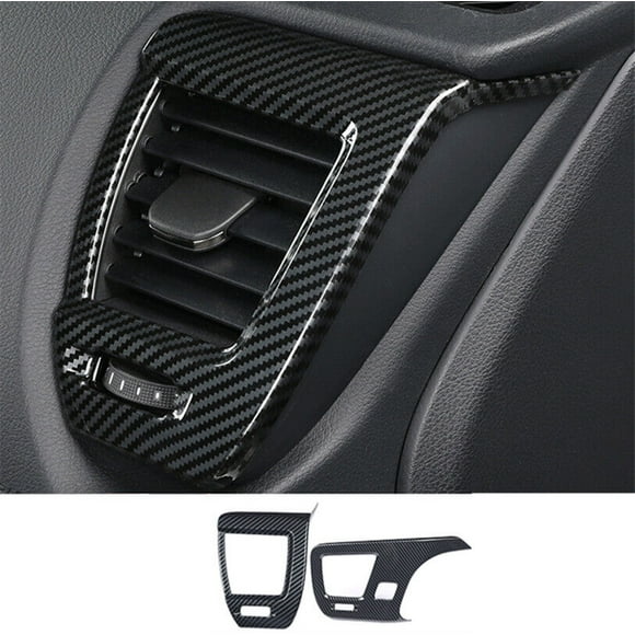 for Lexus NX250 350 2022 - 2023 ABS Carbon Fiber L&R AC Outlet Vent Cover Trim -