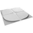 thumbnail image 6 of Ekena Millwork 19 5/8"W x 19 5/8"H Franklin EnduraWall Decorative 3D Wall Panel (50-Pack for 133.73 Sq. Ft.), 6 of 12