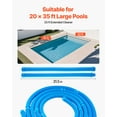 thumbnail image 4 of VEVOR Suction Pool Cleaner, Automatic Pool Vacuum Cleaner, Suction Side Automatic Pool Cleaner, Suction Vacuum Pool Sweeper with 12 Hoses, for In-ground Pool and Above-ground Pool Up to 20 x 35 ft, 4 of 9