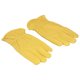 thumbnail image 4 of Guantes de piel de vaca con dedos completos, Protector de manos antidesgaste para trabajar, montar, escalar, jardinería, talla L, 4 of 5
