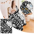 thumbnail image 2 of Easter Diy Colored Blanket An Art and Craft Colored Blanket Featuring Patterns of Rabbits/Eggs/Sheep Washable Blanket Suitable for Easter and Family Activities., 2 of 6