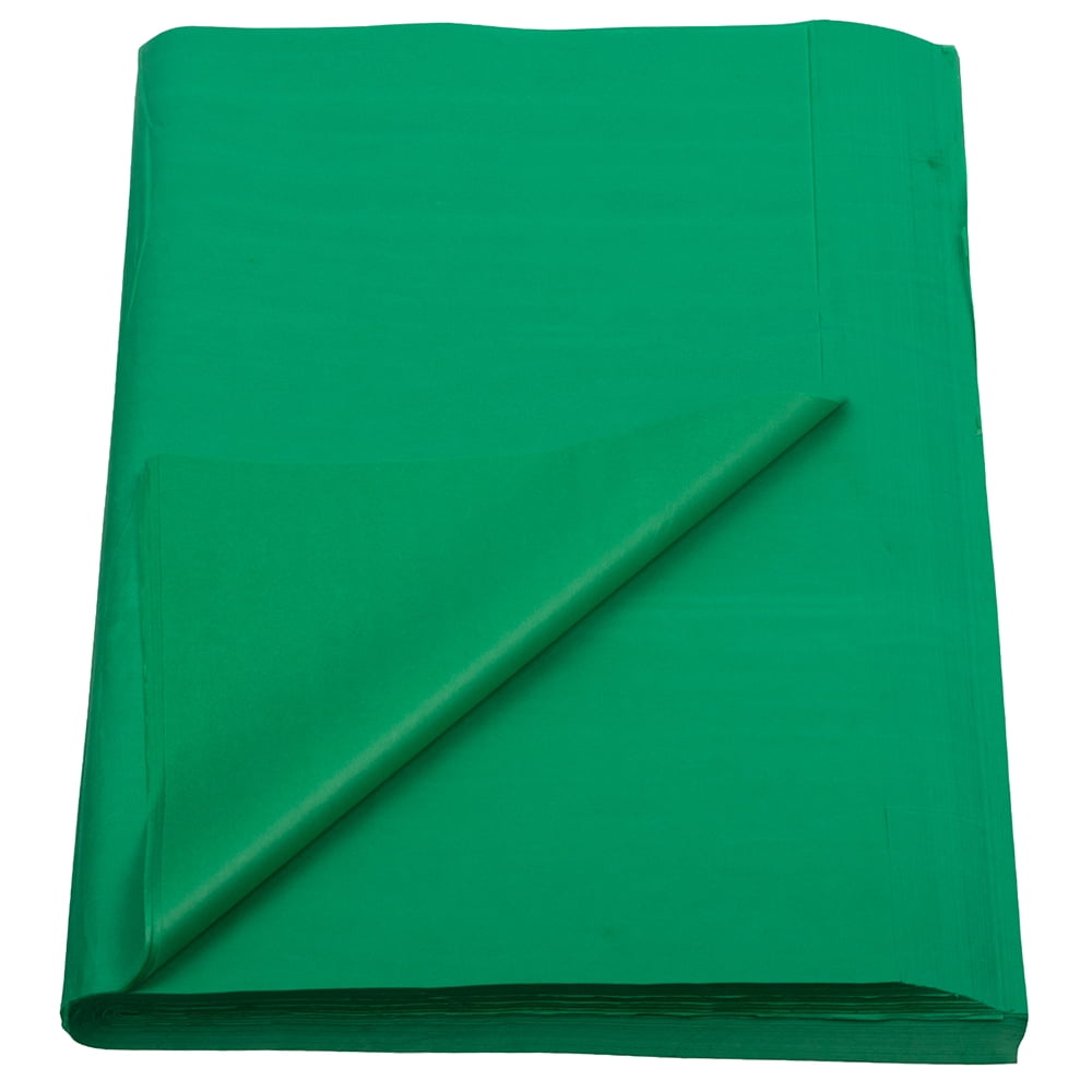 JAM Paper Gift Tissue Paper, Green, 480 Sheets/Ream