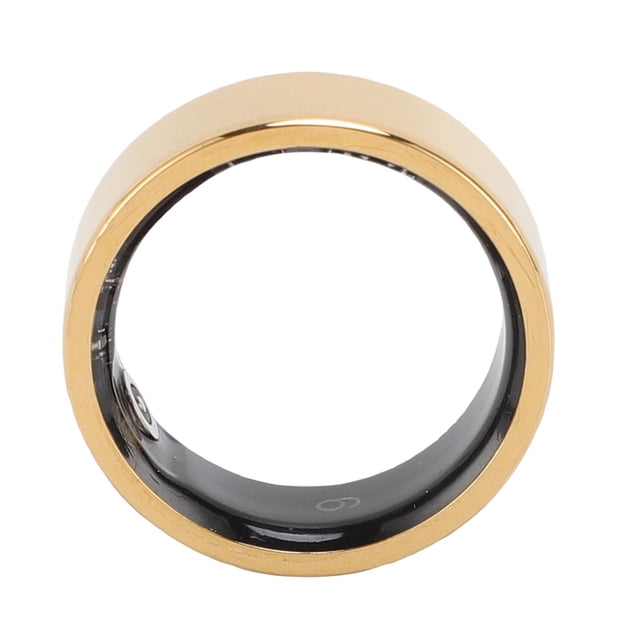 Bague de Sport Intelligente, Contrôle de Données par Application Anneau de Comptage Étanche IP68 Batterie 18mAh Li pour Course Cyclisme Randonnée Taille 13 23.3mm / 0.92 Po