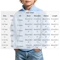 thumbnail image 3 of lcziwo Waffle Knit Hoodies for Boys Solid Color Full Zip Hoodie No Hood Comfy Long Sleeve Sweatshirts Trendy Pullover 2026 Light Blue,5 Years, 3 of 10