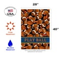 thumbnail image 2 of Toland Home Garden Game Time Football Flag Double Sided 28x40 Inch, 2 of 5