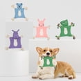 thumbnail image 2 of Macaron-colored animal-shaped dog toys, chewable, dog supplies, pet toys, pink rabbit, 2 of 5