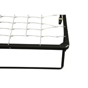 Hollywood Bed Frame Rollaway Bed Spring Mattress, Foldable with Wheels, Twin