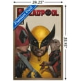 thumbnail image 3 of Marvel Deadpool & Wolverine - Homage Cover Wolverine Kisses Wall Poster, 22.375" x 34" Framed, 3 of 5