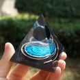 thumbnail image 4 of Pirámide De Cristal Generador de orgón de pirámide de cristal de Chakra curativo artesanías de riqueza y prosperidad Sywqhk Libre de BPA, 4 of 8