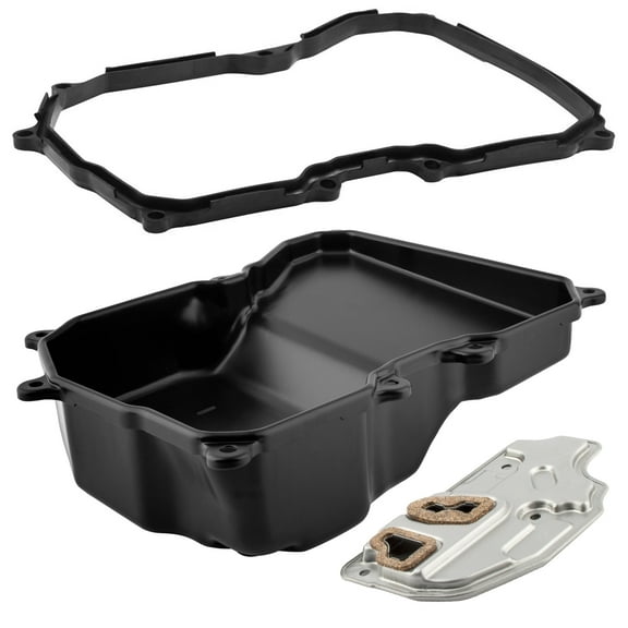 BOXI 09G321361A Automatic Transmission Oil Pan with Gasket & Filter Kit for Volkswagen Beetle CC Jetta Golf Passat 09G325429A