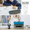 thumbnail image 3 of for Google Pixel Tablet Case 11 inch (2023) Ultra Slim Lightweight Hard Back Shell with Kickstand Hand Strap Cover with Magnetic Closure Cover Case for Pixel Tablet 11inch 2023 Model - 2*Black, 3 of 8