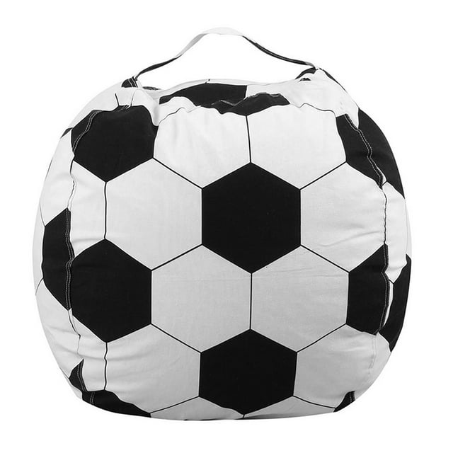 Niños Stuffable Bean Bag Patrón de girasol Juguetes Bolsa de almacenamiento Cremallera Beanbag Silla