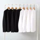 thumbnail image 5 of 2pz Playera Slim Fit Cuello Redondo Manga Larga Super Cómoda, 5 of 5