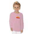 thumbnail image 2 of Awkward Styles Happy Thanksgiving Day Toddler Long Sleeve Shirt for Girls Boys Turkey Kids T-Shirt Pocket Print, 2 of 5