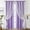 Purple, variant on Namzi-b Simplicity style Perforated Curtain Treatments，,Shading Curtain Suitable for Bedroom,Living Room,Kitchen（1 Panels ，84.2" L x 52" W，A81）