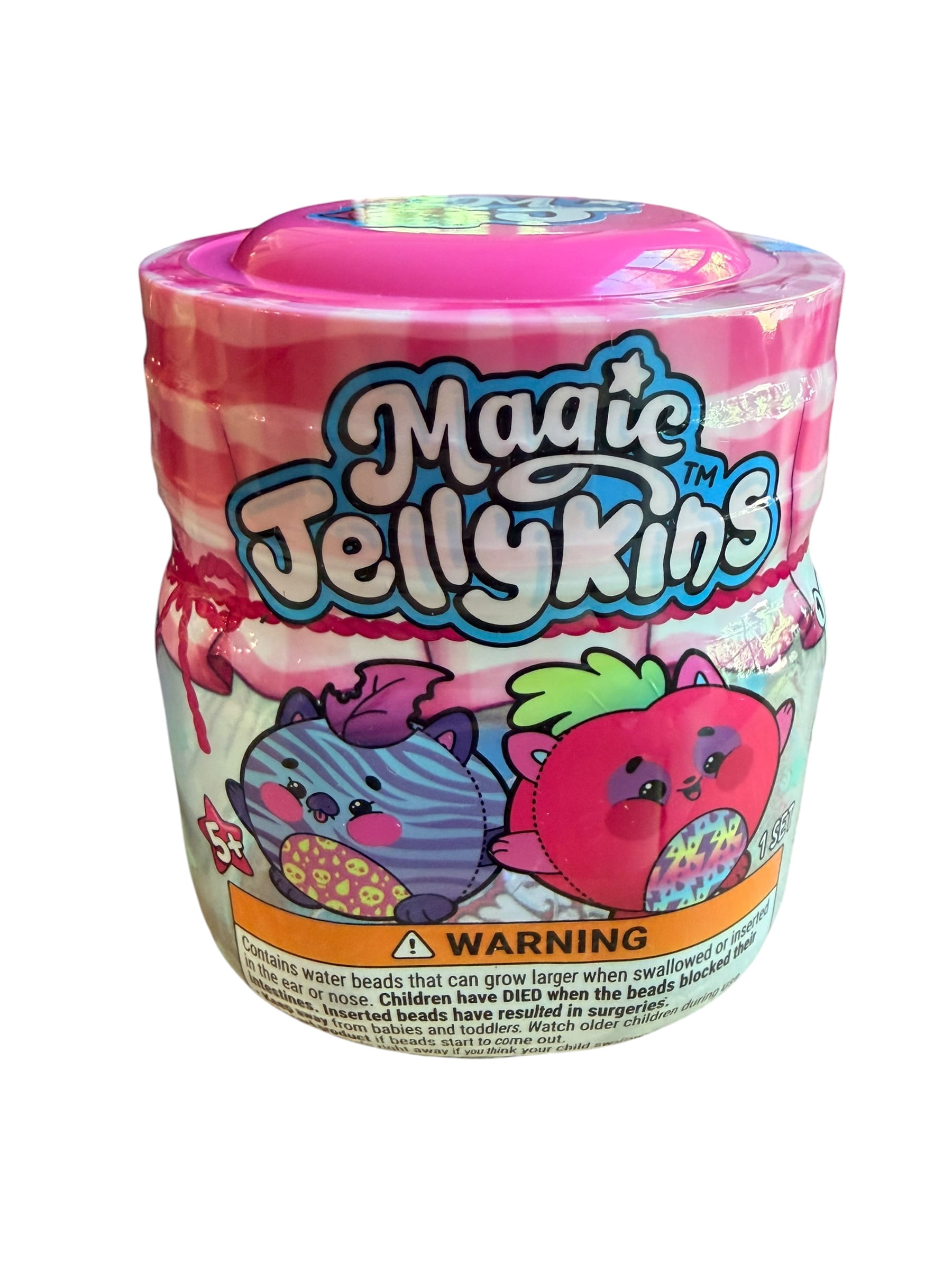 Magic Jellykins Plush Jar Mystery Jar (One Random Color Selected)