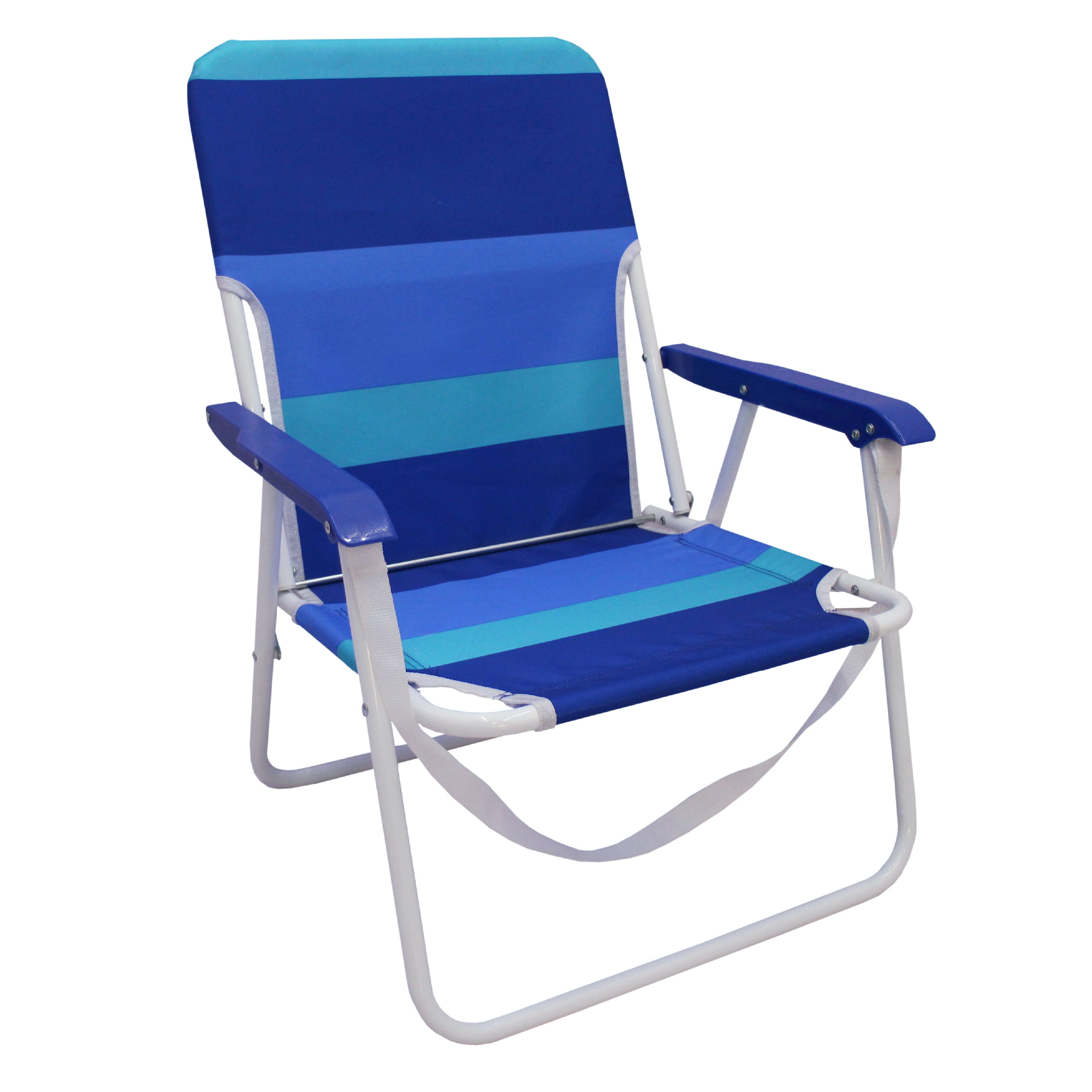 New Low Profile Folding Beach Chair with Simple Decor