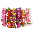 thumbnail image 4 of KYAIGUO Hawaiian Lei Tropical Hijab Flower Crown Lei Headdress Women Girls Flower Necklace Bracelet Summer Beach Vacation Party Decorations, 4 of 7