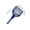 thumbnail image 4 of FEOLGEHLY Thickened Cat Litter Scoop, Plastic Litter Scoop, Cat Poop Scooper, Cat Scooper For Litter Box, Under 5$ Cat Scooper, Pet Waste Scoop Cat Litter Shovel Pet Cleaning Tool (Dark Blue), 4 of 7
