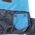 thumbnail image 4 of SussexHome Pets Medium Dog Jumpsuit for Medium Dogs - Washable Cute Dog Clothes Waterproof Dog Jacket - Full Coverage Dog Hoodie - Light Blue, 4 of 7