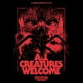 thumbnail image 2 of Netflix Juniors' Stranger Things Monster Collage All Creatures Are Welcome T Shirt, 2 of 4