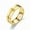 Men rings, variant on 6mm Promised Wedding Rings For Lover 14K Yellow Gold Rings for Couple Men Women Engagement I Love You Ring Gifts D208