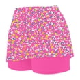 thumbnail image 3 of Ounisa Athletic Skorts for Women with Pockets Plus Size High Waist Golf Tennis Skirt Tummy Control Summer Floral Print Short, 3 of 4
