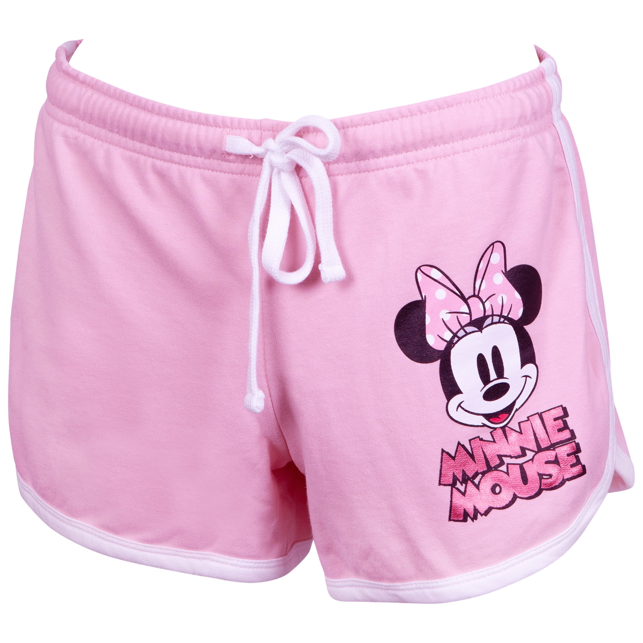 Mickey Mouse - Minnie Mouse Women's Pink Foil Shorts-Large - Walmart.com - Walmart.com