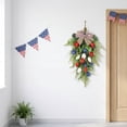 thumbnail image 4 of Independence Day Tulip Water Drop Hanger, 250th Anniversary Red White Blue Patriotic Hanging Ornament for 4th of July Decor,July 4th Decorations, 4 of 8