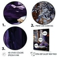 thumbnail image 3 of Designart "Tea Time In Viennese Velvet" Coffee Canvas Art Print, 3 of 7