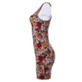 thumbnail image 3 of FashionOutfit Women's Floral Print Stretchy Mini Dress, 3 of 4