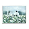 thumbnail image 5 of Stupell Industries Rural Anemone Flower Meadow White Farmland Barn Painting White Framed Art Print Wall Art, Design by Sally Swatland, 5 of 5