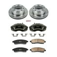 thumbnail image 2 of PowerStop Rear Stock Replacement Brake Pad and Rotor Kit with Calipers Fits: FORD Select Models KCOE1890A, 2 of 7