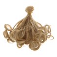 thumbnail image 5 of Peluca de pelo de flor de pera de temperatura de 15x100 cm para todos los accesorios de peluca de muñecas (86) Caqui Baoblaze Peluca de bricolaje para muñecas, 5 of 5