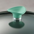 thumbnail image 6 of Tramontina Solara 14-Piece Aluminum Ceramic Nonstick Cookware Set with Utensils & Glass Lids, Induction-Ready, Oven & Dishwasher Safe - Teal, 6 of 15