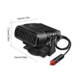 thumbnail image 5 of Calentador Parabrisas Coche 12V Desempañador Automático Ventilador Refrigeración Descongelador Doble Uso, 5 of 5