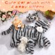 thumbnail image 5 of Peluche Skylety, gato cariñoso con 4 gatitos de peluche de 40 cm, 5 of 6