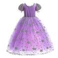 thumbnail image 2 of Vestido de princesa Rapunzel para niñas, vestidos morados elegantes, disfraz de carnaval elegante, vestidos de noche para graduación, vestidos de juego de rol de Halloween, 2 of 3