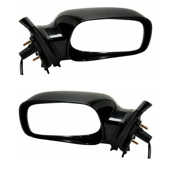 New Side Door Mirror Pair Compatible With Toyota Corolla Ce Sedan 2003 2004 2005 2006 2007 2008 by Part Number 8791002380 TO1321178 87910-02380