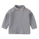 thumbnail image 1 of Gibobby Blusas Para Niñoses Niños niños pequeños bebés niños niñas manga larga a rayas blusa de dibujos animados Tops pulóver trajes ropa(Gris, 12-18 Meses), 1 of 3