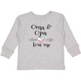 thumbnail image 3 of Inktastic Oma and Opa Love Me- Heart Grandchild Boys or Girls Long Sleeve Toddler T-Shirt, 3 of 5