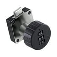 thumbnail image 2 of Abbracc 3 Digital Code Combination Cam Lock Keyless Digital Lock for Cabinet Drawer Safe Black Round 39x39mm, 2 of 9