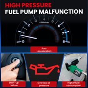 MOCA AUTOPARTS Right High Pressure Fuel Pump Fit for 2007-2009 Audi A6 Quattro 4.2L & 2007 -2008 Audi RS4 4.2L & 2007-2009 Volkswagen Touareg 4.2L
