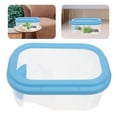 thumbnail image 2 of Shisuyan Reptile Accessories Turtle Tank with Lid Rectangular Plastic Blue 1Pack, 2 of 9